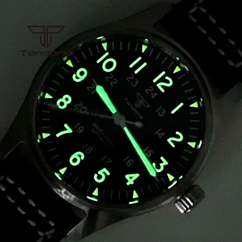 Relógio Tandorio Dive Pilot Men's Automatic