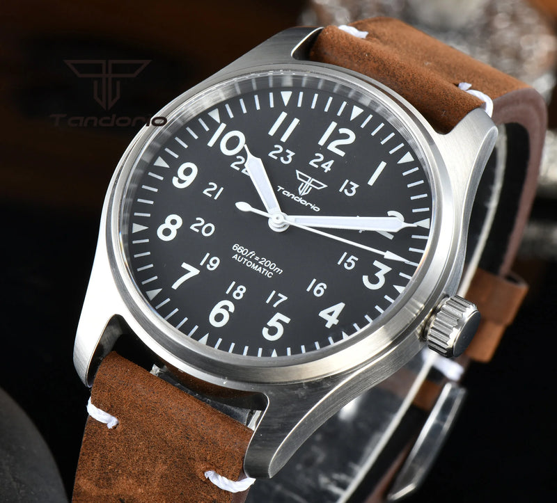 Relógio Tandorio Dive Pilot Men's Automatic