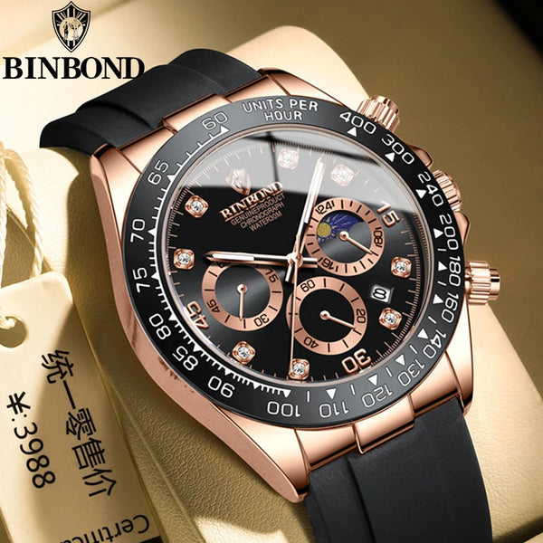 BINBONG Quartz Watch for Men
