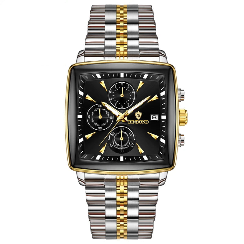 LuxeArc Square Watch