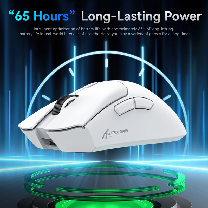 R1 Attack Shark Wireless Mouse Bluetooth