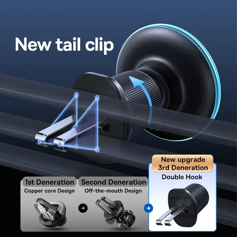 Baseus Magnetic Wireless Charger Car Phone Holder