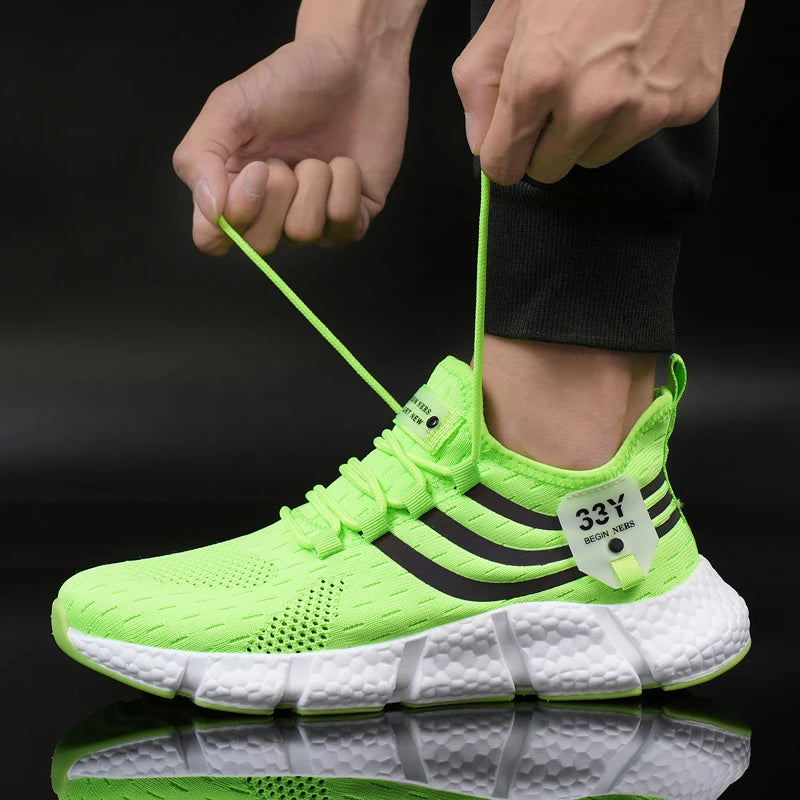 Sneakers  Mesh Breathable Running Platform Shoes Comfortable