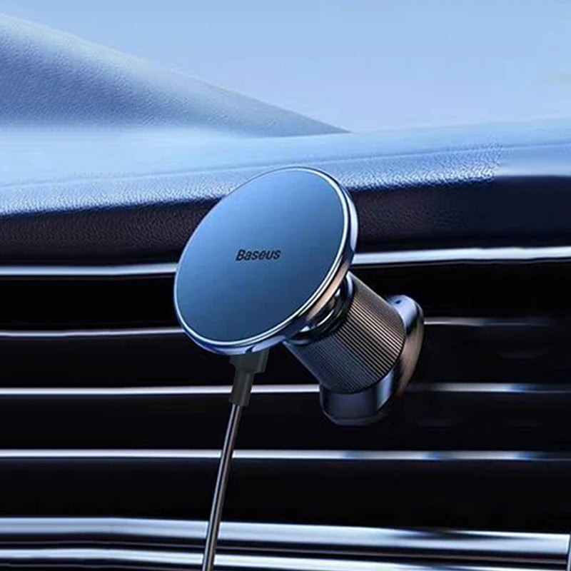 Baseus Magnetic Wireless Charger Car Phone Holder