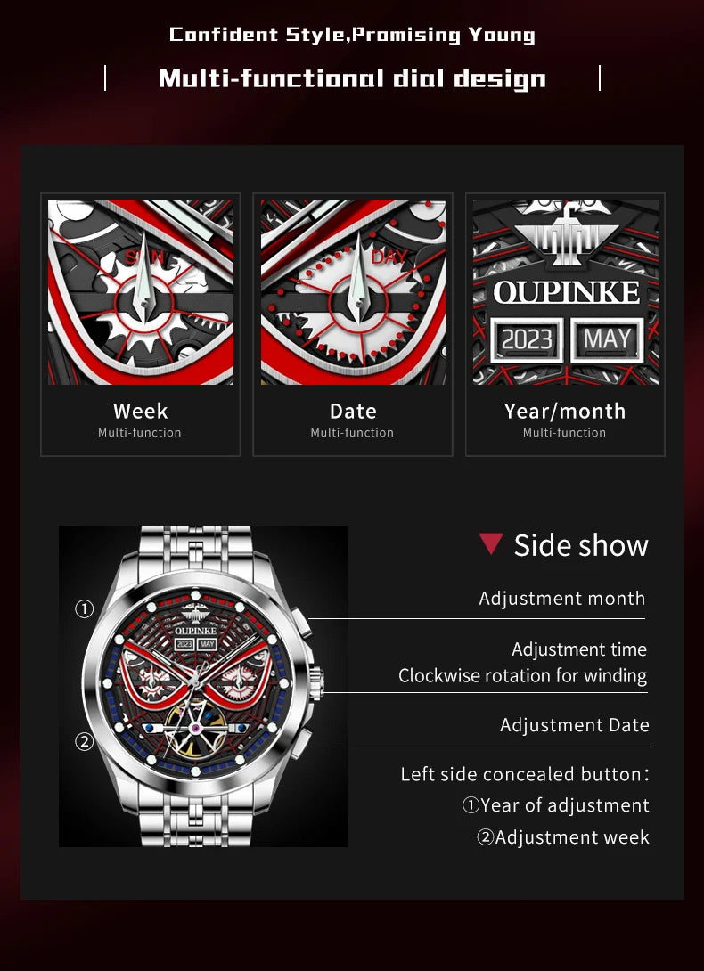 Spiderwatch OUPINKE 3250 Original Men's Watch