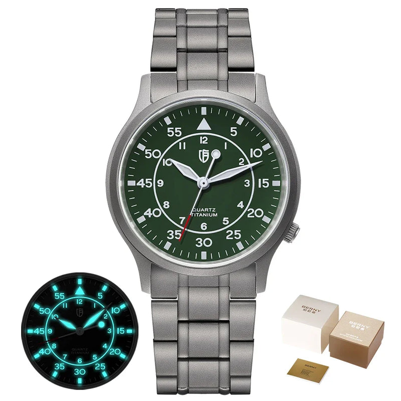BERNY Titanium Watch for Men