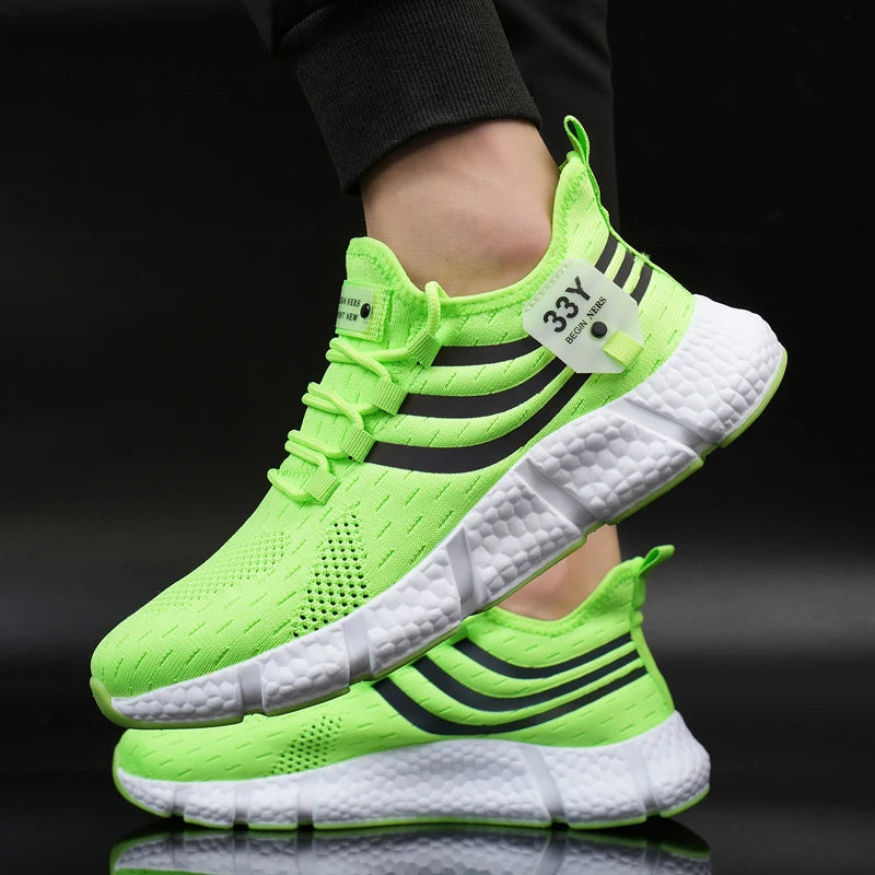 Sneakers  Mesh Breathable Running Platform Shoes Comfortable