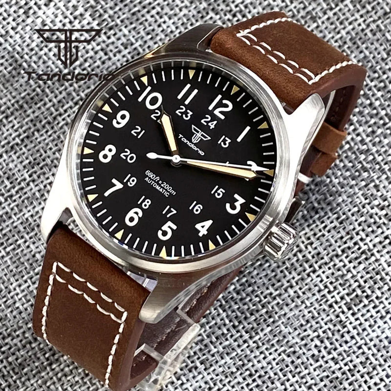 Relógio Tandorio Dive Pilot Men's Automatic