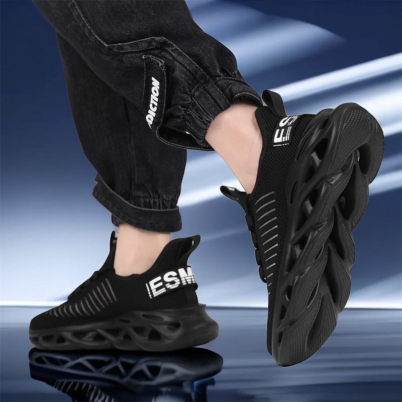 Men's Running Shoes Mesh Knitted Breathable
