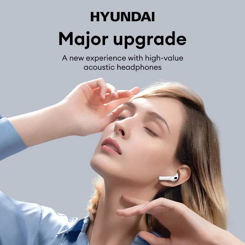 HYUNDAI HY-T02 Pro Wireless Earphones Bluetooth 5.4