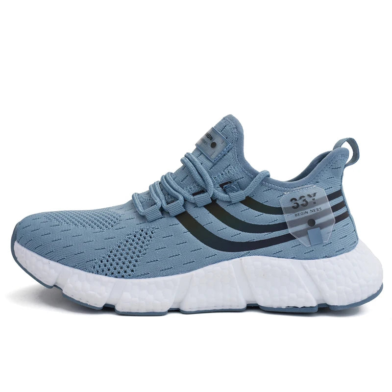 Sneakers  Mesh Breathable Running Platform Shoes Comfortable