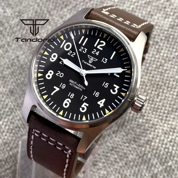 Relógio Tandorio Dive Pilot Men's Automatic