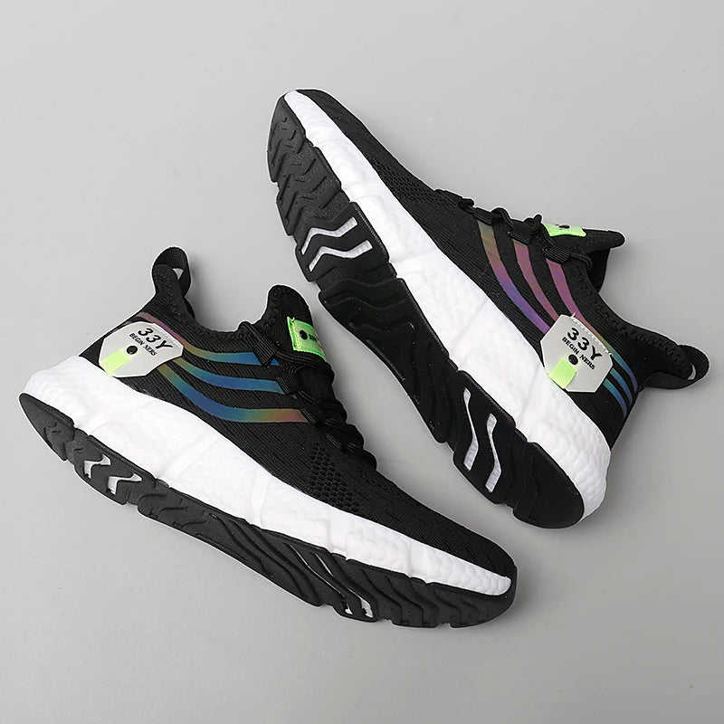 Sneakers  Mesh Breathable Running Platform Shoes Comfortable