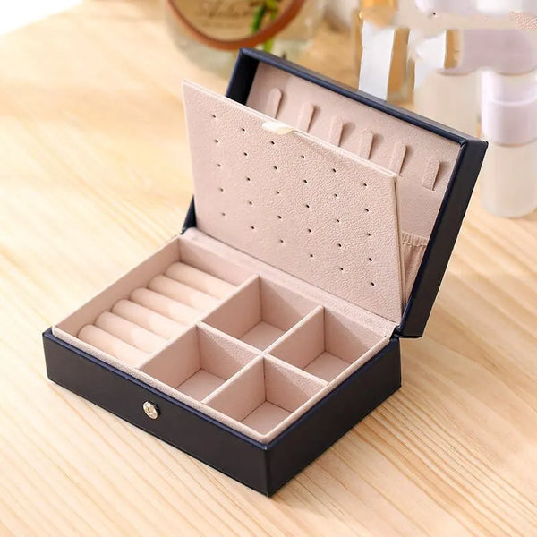 Box Travel Home Portable Jewelry Box