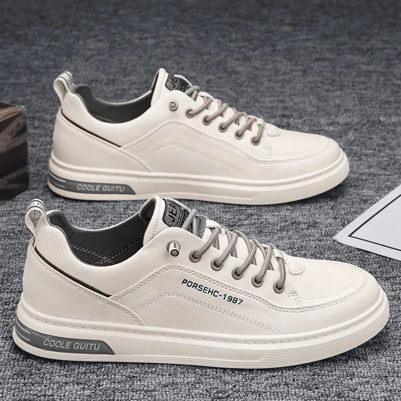 Men Casual Shoes Breathable White