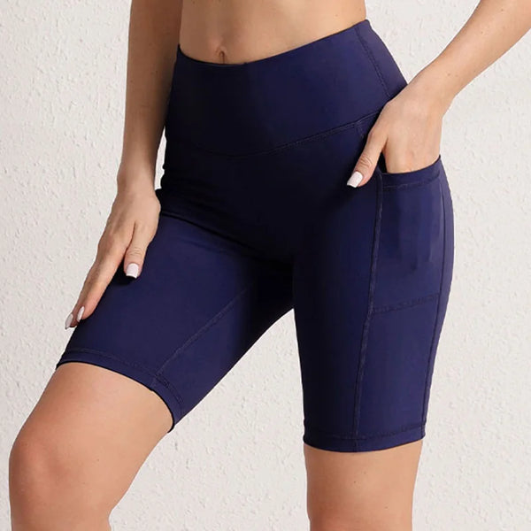 Shorts de ioga femininos