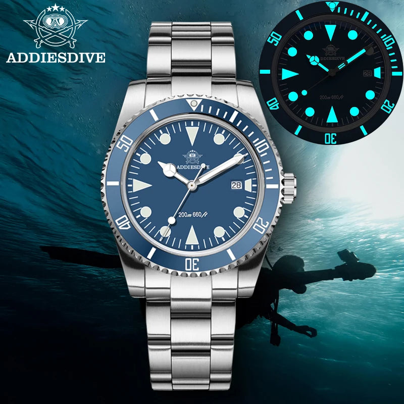 ADDIESDIVE Luxury Men's Analog Watch