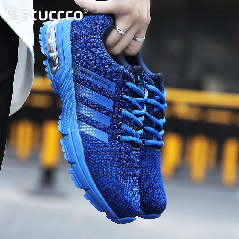 Tenis Shoes Men Breathable Hard-Wearing Slip-On Athletic