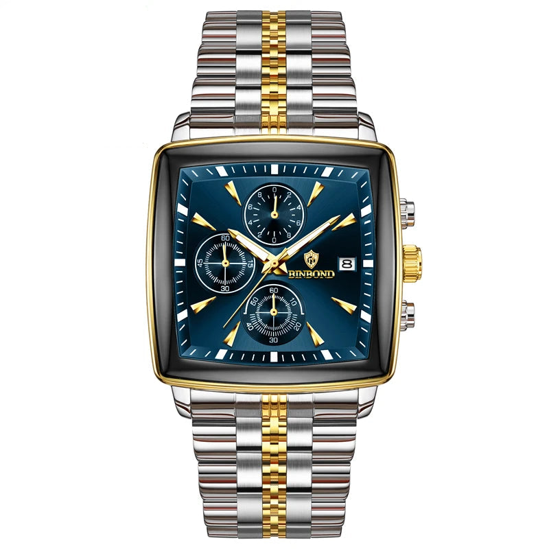 LuxeArc Square Watch