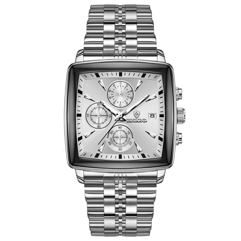 LuxeArc Square Watch