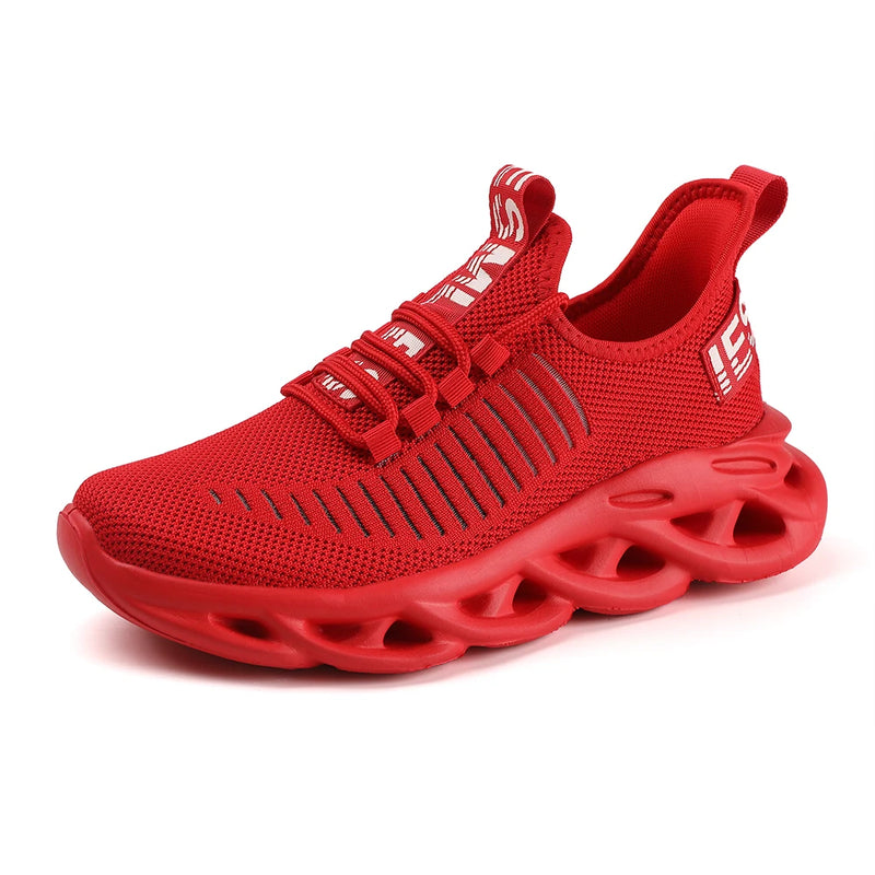 Men's Running Shoes Mesh Knitted Breathable