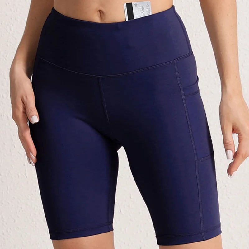 Shorts de ioga femininos