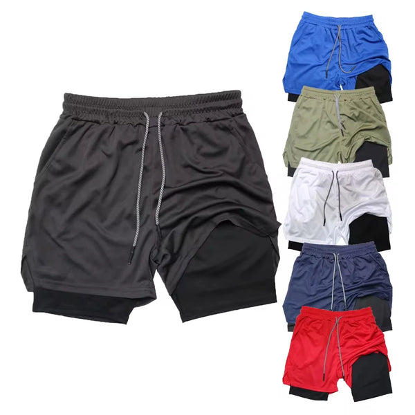 Shorts esportivos masculinos