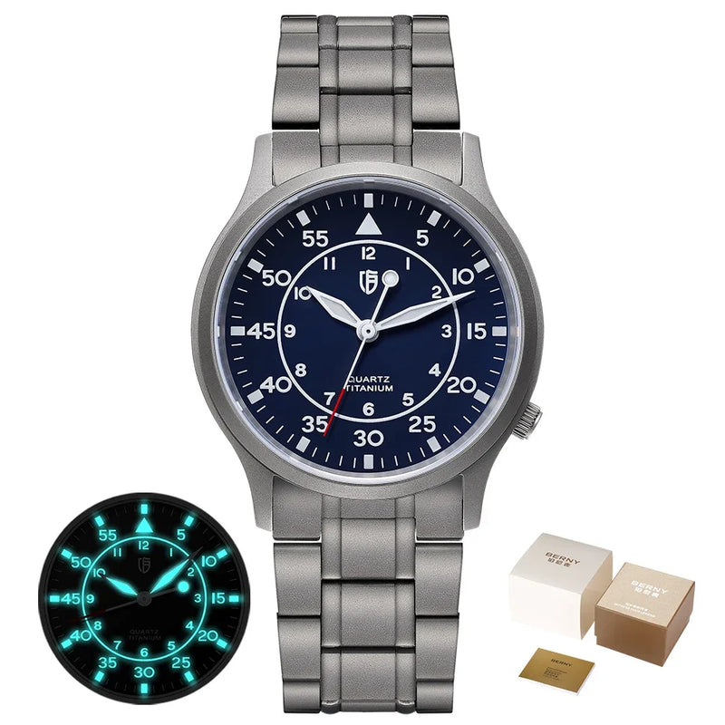 BERNY Titanium Watch for Men