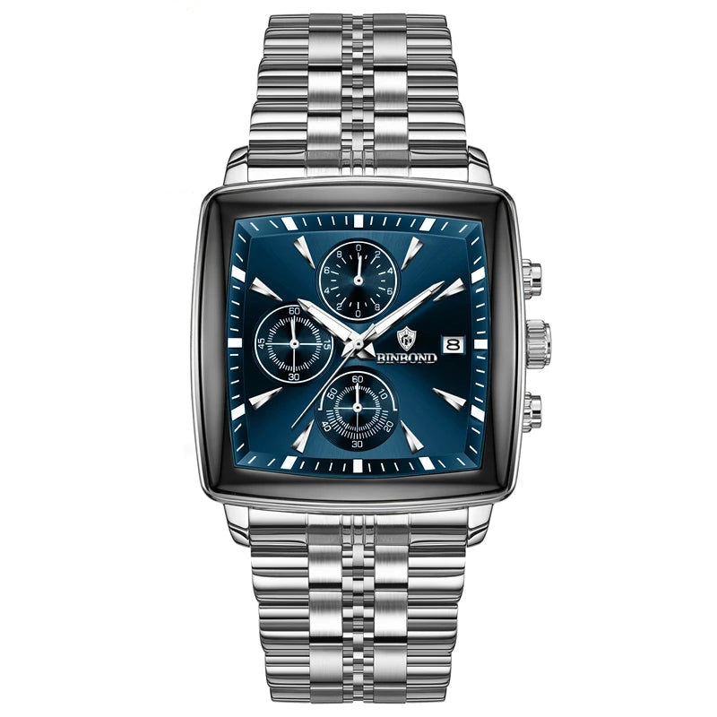 LuxeArc Square Watch