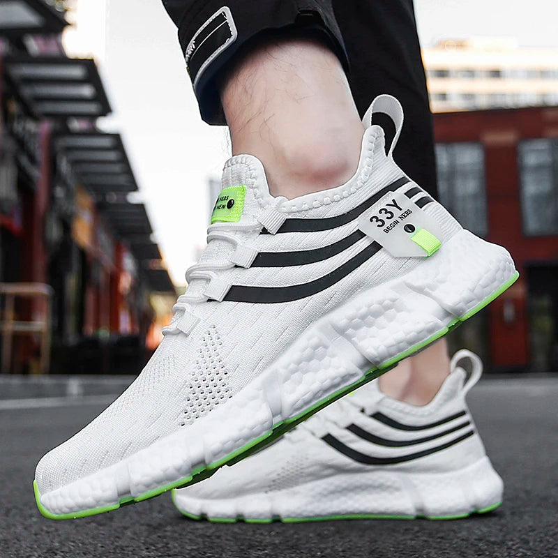 Sneakers  Mesh Breathable Running Platform Shoes Comfortable