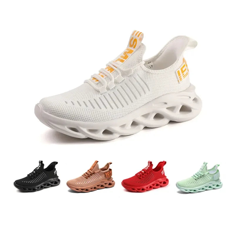 Men's Running Shoes Mesh Knitted Breathable
