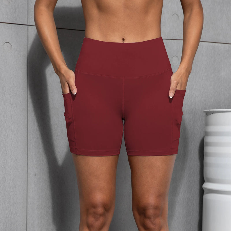 Shorts de ioga femininos
