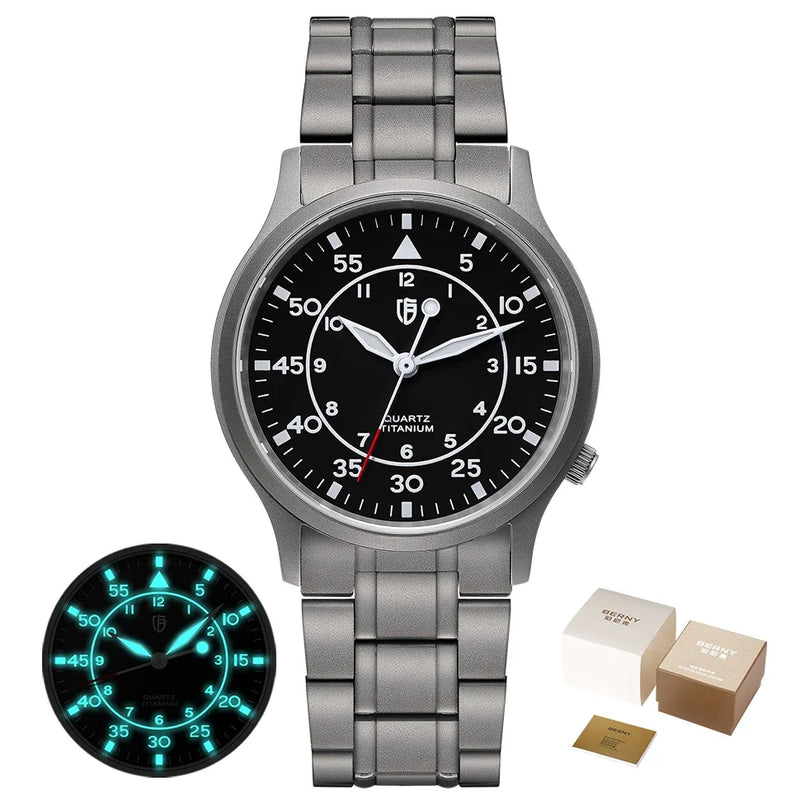 BERNY Titanium Watch for Men