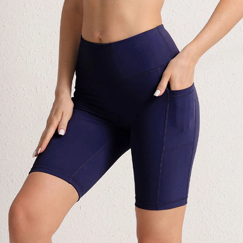 Shorts de ioga femininos