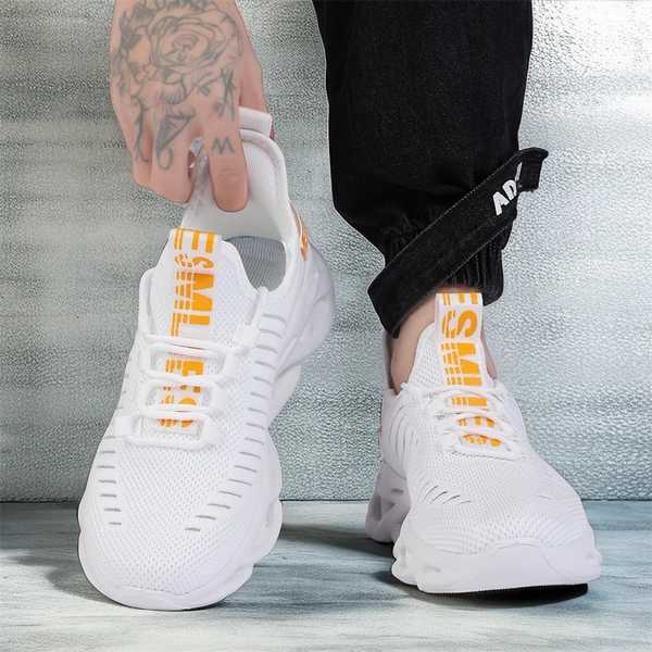 Men's Running Shoes Mesh Knitted Breathable