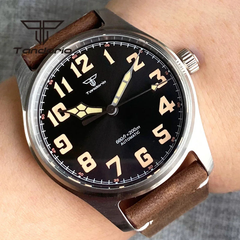 Relógio Tandorio Dive Pilot Men's Automatic