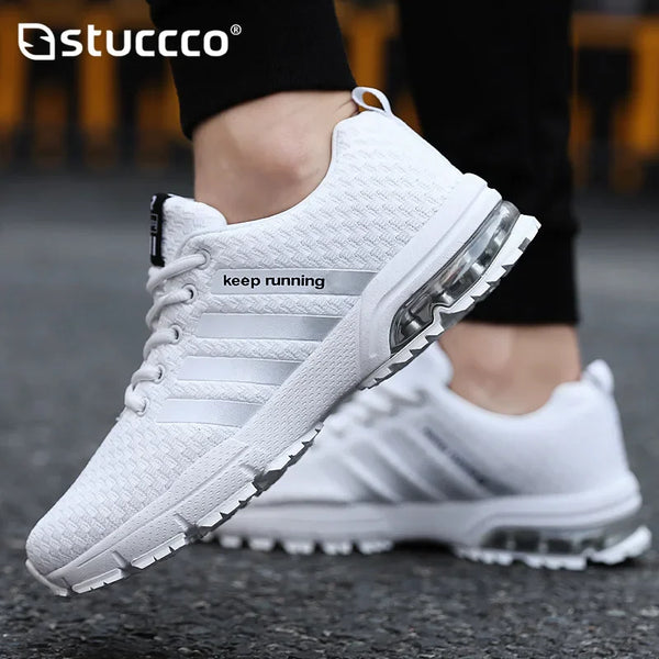 Tenis Shoes Men Breathable Hard-Wearing Slip-On Athletic