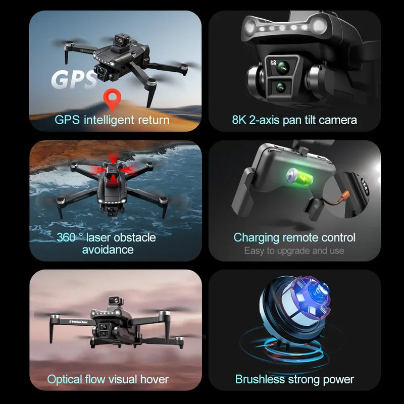 Xiaomi Mijia V198 MAX GPS Drone 8K Profesional HD Camera