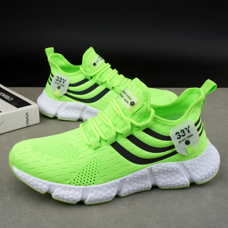 Sneakers  Mesh Breathable Running Platform Shoes Comfortable